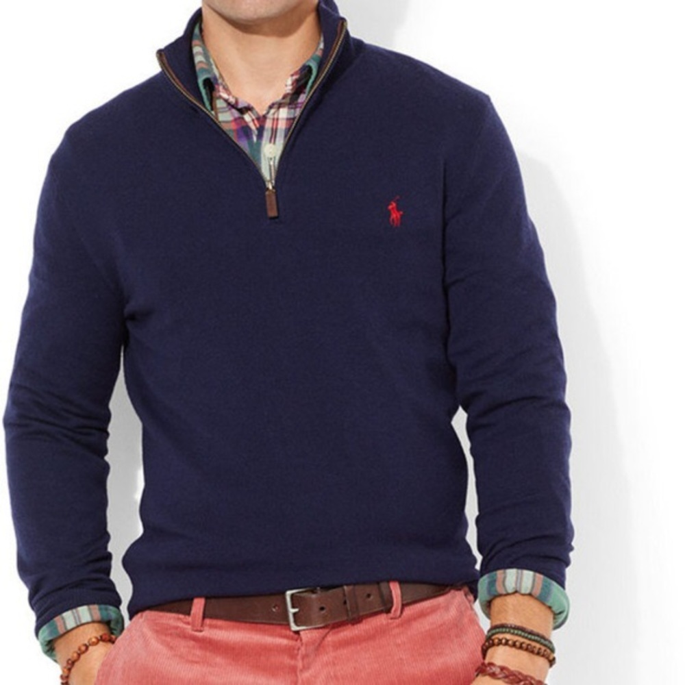 NWOT RALPH LAUREN QUARTER ZIP